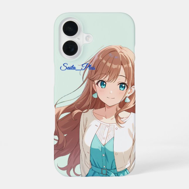 47_Plus – Anime Character Series iPhone 16 Case (Back)