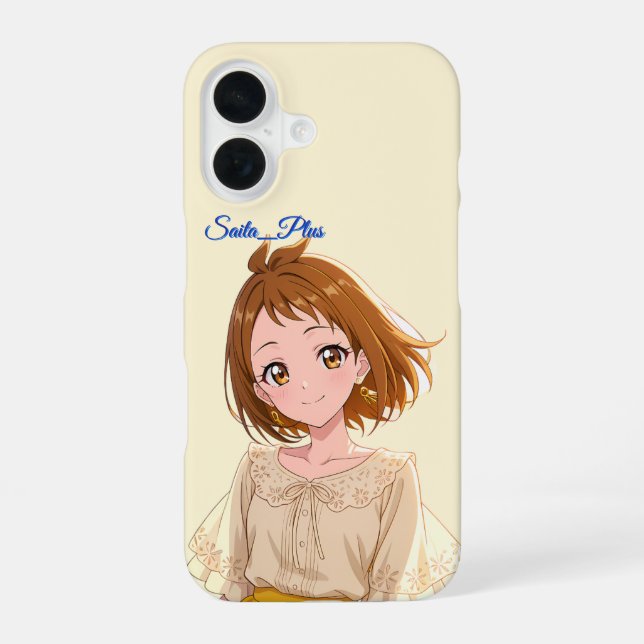 47_Plus – Anime Character Series iPhone 16 Case (Back)