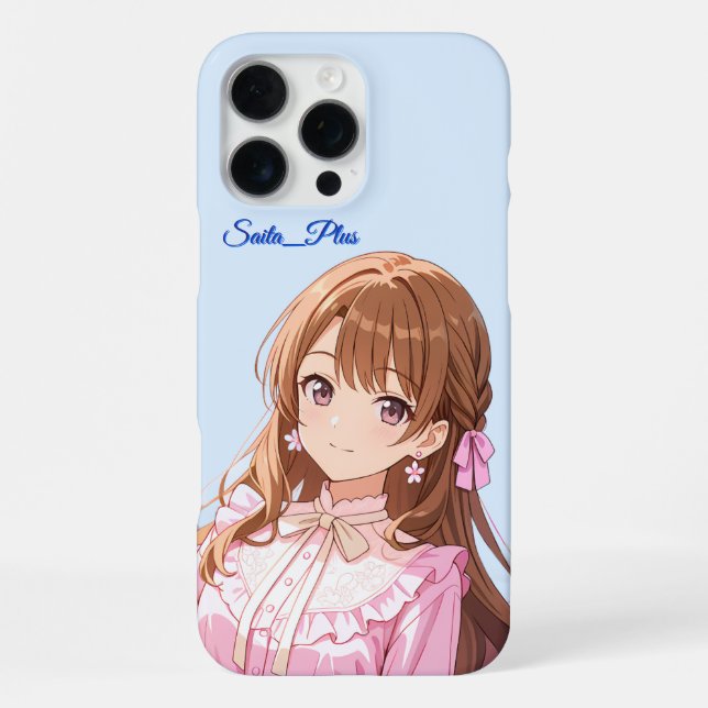 47_Plus – Anime Character Series iPhone Case (Back)