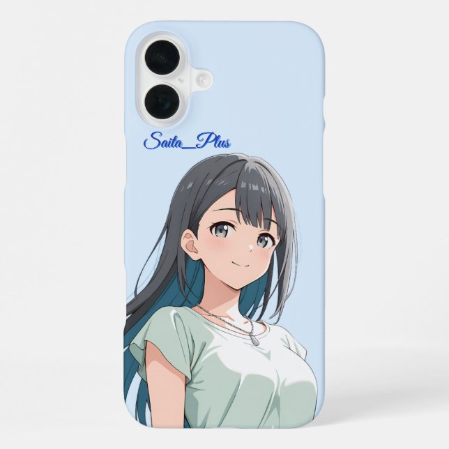 47_Plus – Anime Character Series iPhone Case (Back)