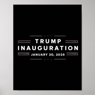 47 President Donald Trump Inauguration Day 2025 8 Poster