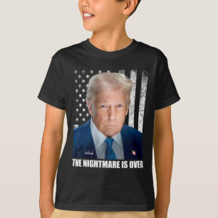 47 President Donald Trump The Scary Night Is Over  T-Shirt