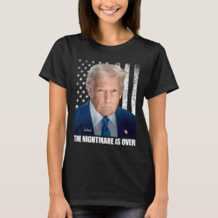 47 President Donald Trump The Scary Night Is Over T-Shirt