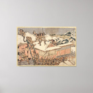 47 ronin A Treasury of Loyalty Canvas Print