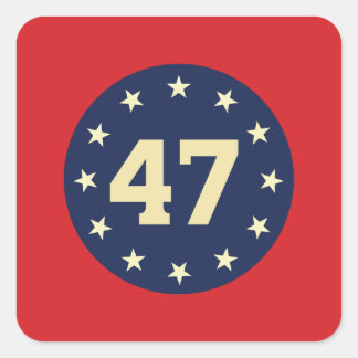 "47" STICKER STICKERS