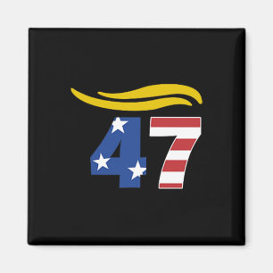 47 Trump Hair 1  Magnet