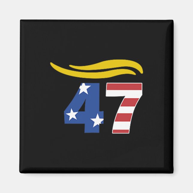 47 Trump Hair 1  Magnet (Front)