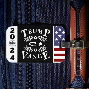 47 Trump Vance 2024 Luggage Tag