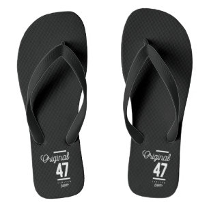 47 Years Old - 47th Birthday Funny Gift Jandals