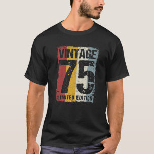 47 Years Old Vintage 1975 47Th Birthday Decoration T-Shirt