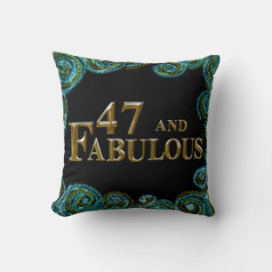 47th Birthday Cushion