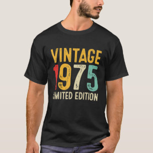 47th Birthday Gift 47 Years Old Vintage 1975 T-Shirt