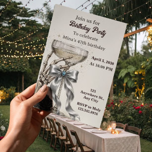 47th birthday invitation women