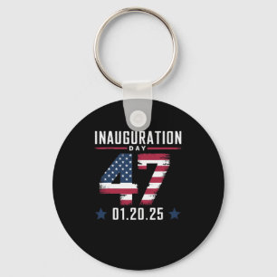 47th President Donald Trump Inauguration Day 2025  Key Ring