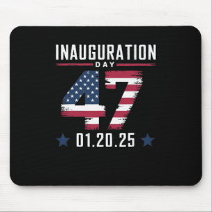 47th President Donald Trump Inauguration Day 2025  Mouse Pad