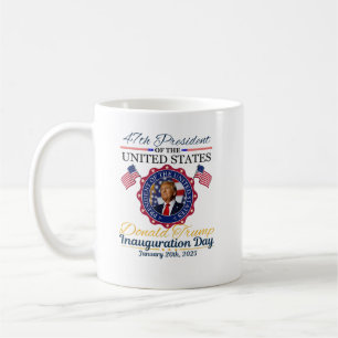47th President Donald Trump Inauguration Day Coffee Mug