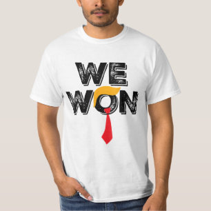 47th President Donald Trump JD Vance We Won 2024 T-Shirt