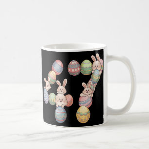 47th President Easter Donald Trump 47 Eggs Bunny  Coffee Mug