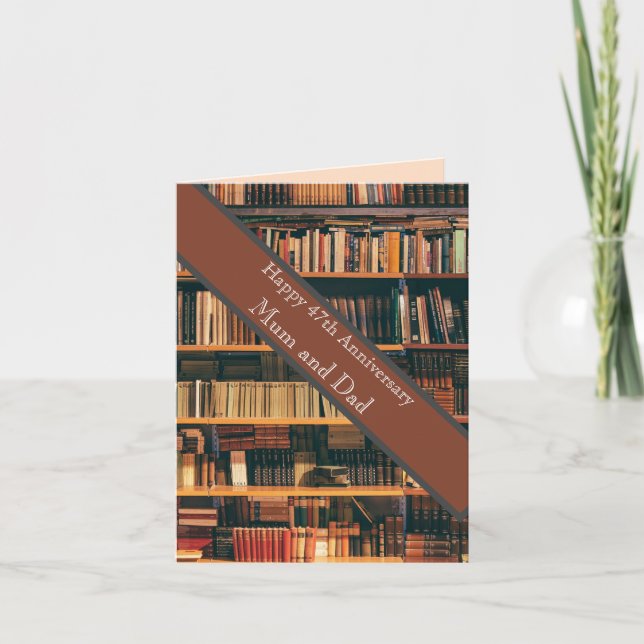 47th Wedding Anniversary Card (Front)