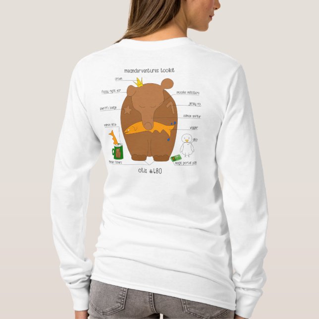 480 Otis Meanderventures Toolkit (Back) T-Shirt (Back)