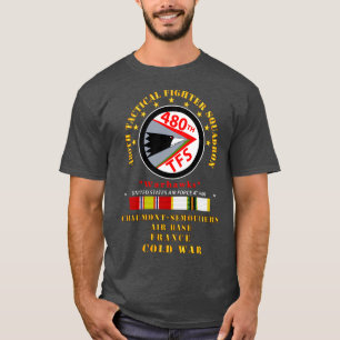 480th Tactical Fighter Squadron Warhawks ChaumontS T-Shirt