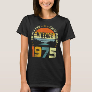 48 Birthday Vintage 1975 One Of A Kind T-Shirt