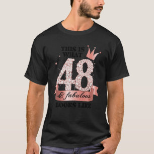48 & Fabulous I Rose And White Party Group Candid  T-Shirt