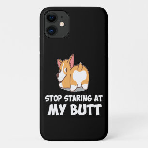 48 Stop Starting At My Butt Case-Mate iPhone Case