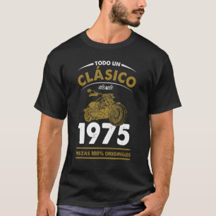 48 Years Birthday Motorcycle Biker Men s Biker Bor T-Shirt