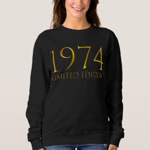 48th Birthday Ladies Mens 48 Years 1974 4 Sweatshirt