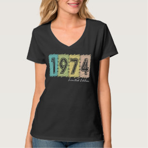 48th Birthday Ladies Mens 48 Years 1974   4 T-Shirt