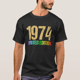 48th Birthday Ladies Mens 48 Years 1974 T-Shirt