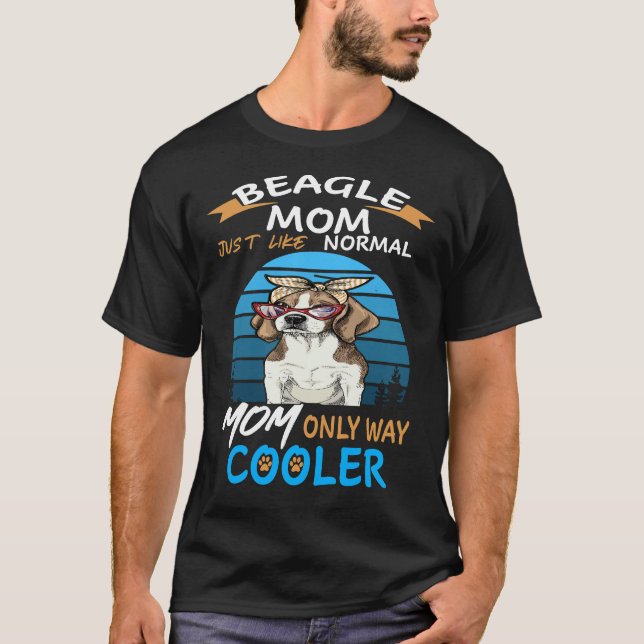 49 Beagle Mum Cooler T-Shirt (Front)
