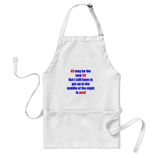 49 new 29 standard apron (Front)