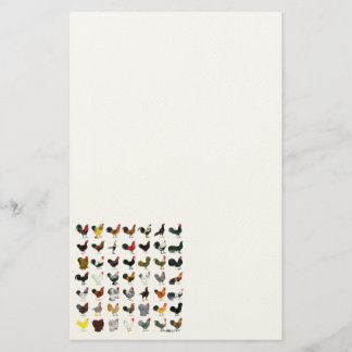49 Roosters Stationery