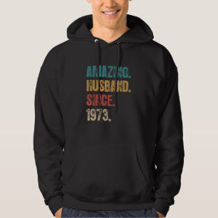 49 Wedding Aniversary For Him Amazing Husband Sin Hoodie