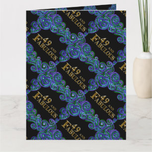 49th Birthday  Card