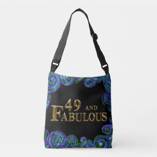 49th Birthday Crossbody Bag