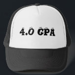 4.0 GPA TRUCKER HAT<br><div class="desc">GPA bragging</div>