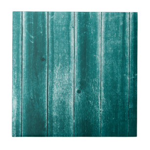 4.25 x 4.25 blue wood texture ceramic tiles