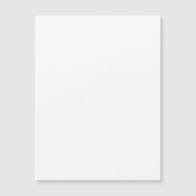 4.25" x 5.6" Magnetic Postcard Size Invitation (Front)