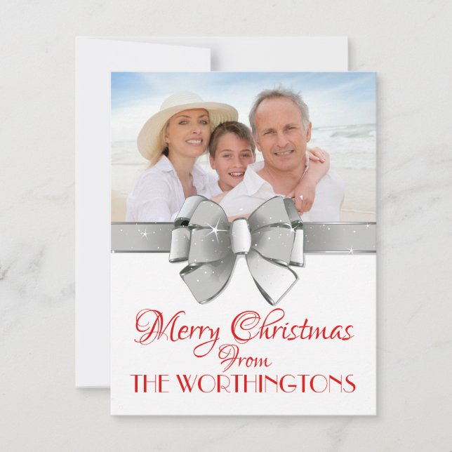 4.25x5.5 Photo Christmas Card (Front)