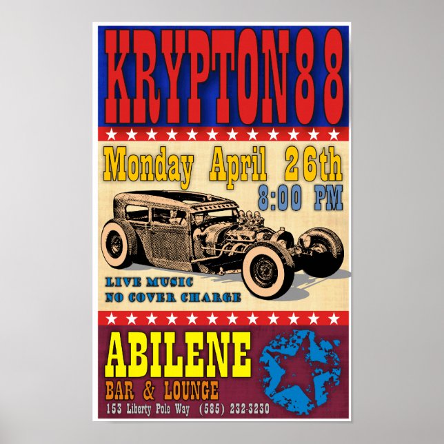 4-26-10 Show Poster (Front)