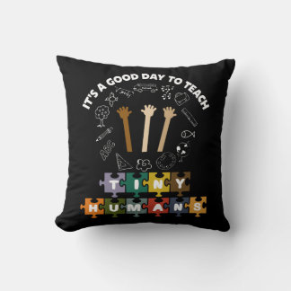 4/4, It's A Good Day To Teach Tiny Humans, Teacher Cushion