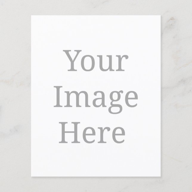 4.5" x 5.6" Flat Paper Sheet (Front)