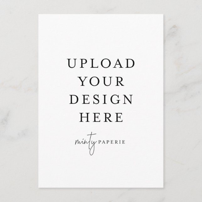 4.5" x 6.25" Enclosure Card - Portrait (Front)