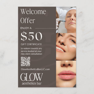 4.5" x 6.25" Flat Menu Card