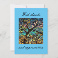  4.5" x 6.25" Flat Thank You Card 