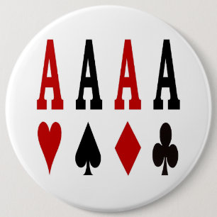 4 Aces Poker Button