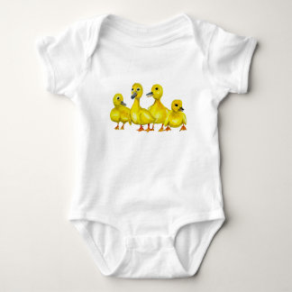 4 Baby Ducklings Onsie Bodysuit